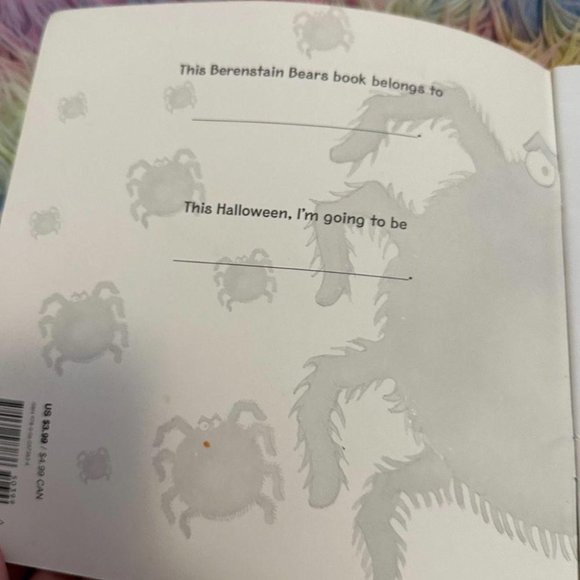 BERENSTAIN BEARS GHOST WALK BOOK - Picture 5 of 5